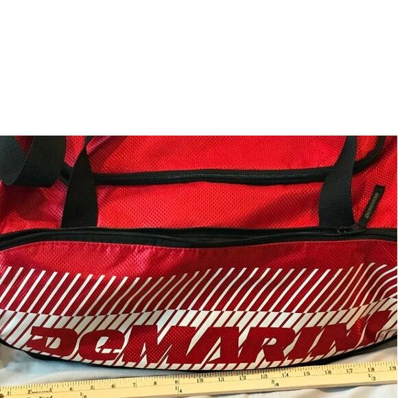 Demarini Red/Black Duffel Bag 36x18x10 - Picture 2 of 5
